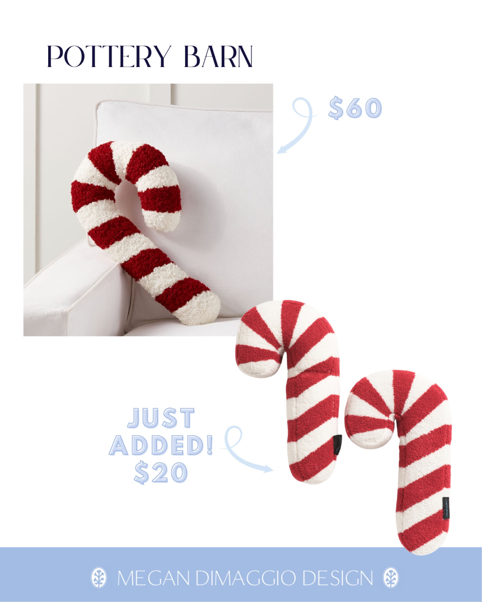 🚨RESTOCK ALERT!🚨 Pottery barn candy cane dupe pillows!! Snag this set of two for just $20!! Always goes fast!! 🎅🏻🛒🏃🏼‍♀️💨

#LTKHoliday #LTKFindsUnder50 #LTKSaleAlert