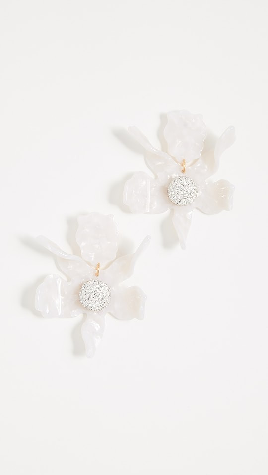 Lele Sadoughi Crystal Lily Earrings | SHOPBOP | Shopbop