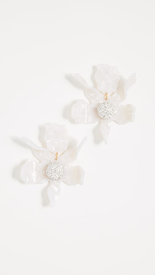 Lele Sadoughi Crystal Lily Earrings | SHOPBOP | Shopbop