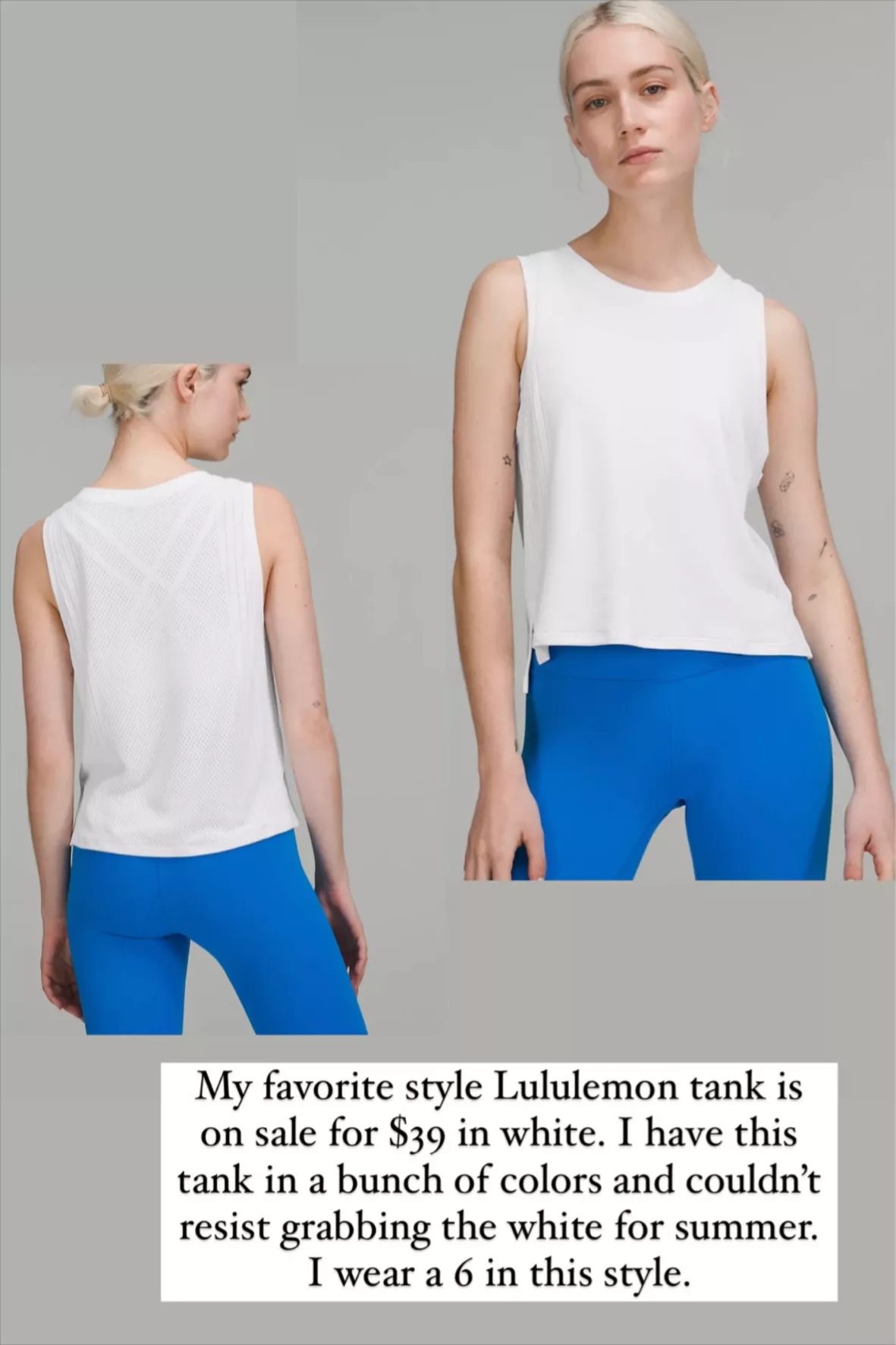Train to Be Tank Top *High-Low Hem curated on LTK
