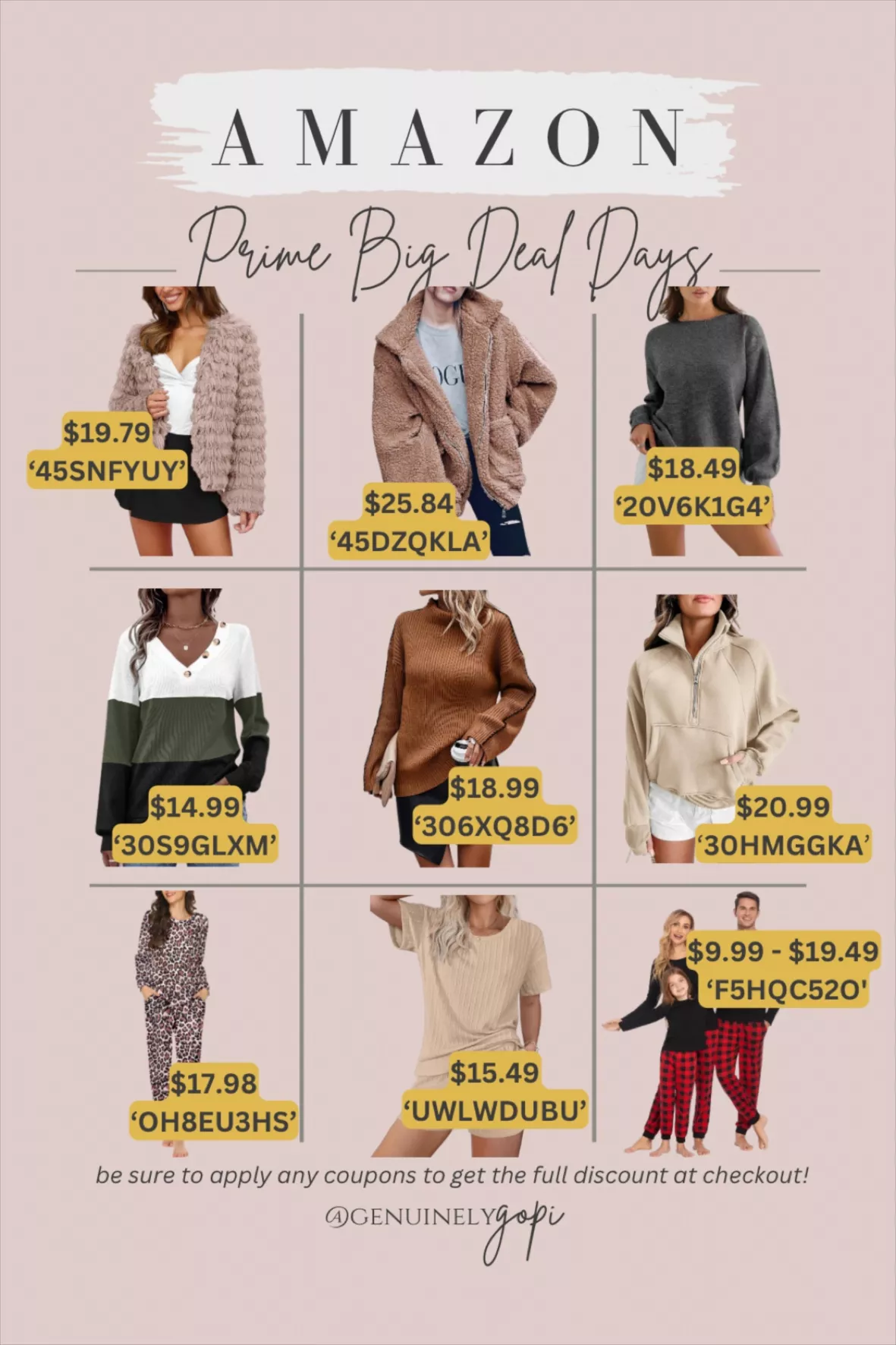 Prime Big Deal Days:  sweater styled for winter - Shop By Interest