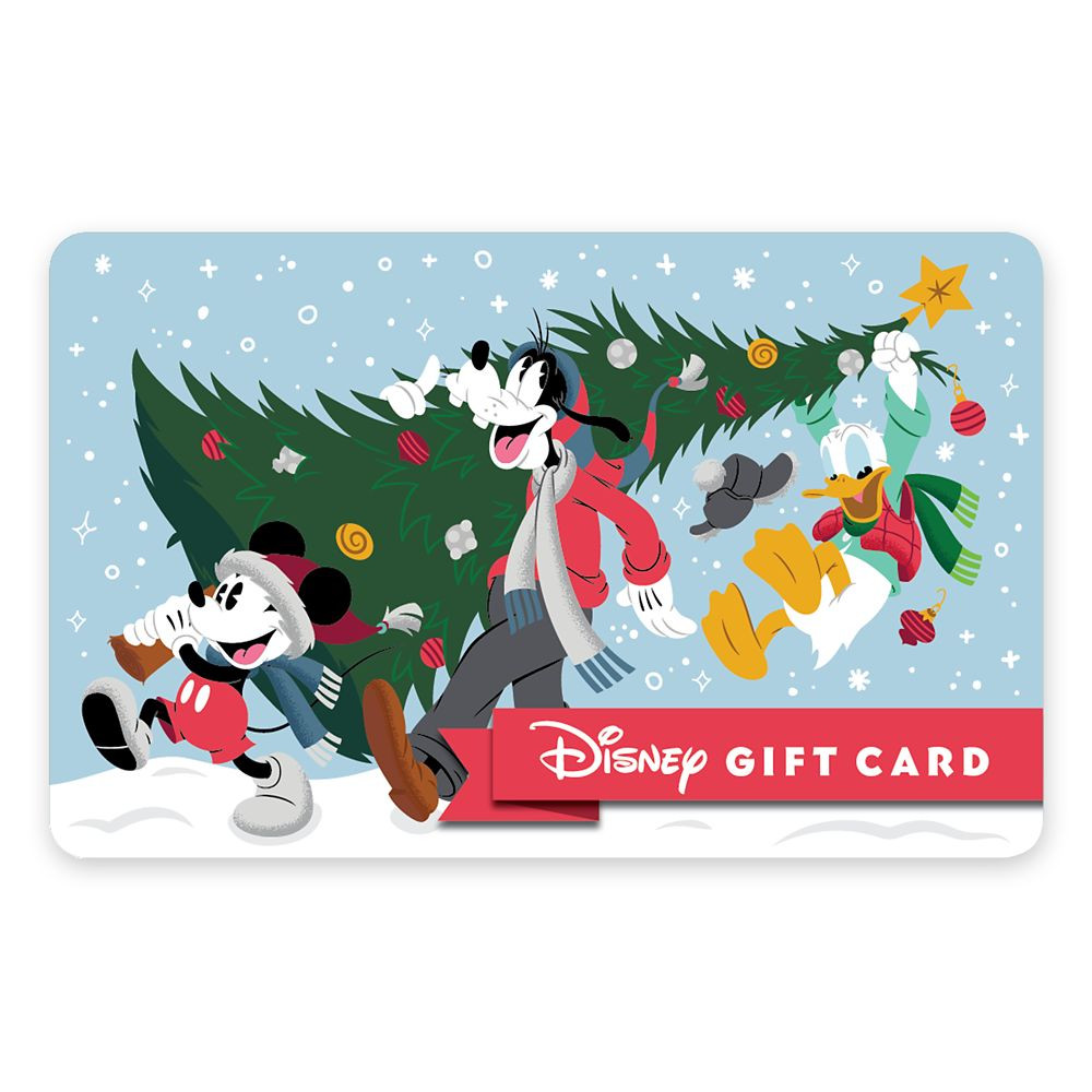 Mickey Mouse and Friends Holiday Disney Gift Card | Disney Store