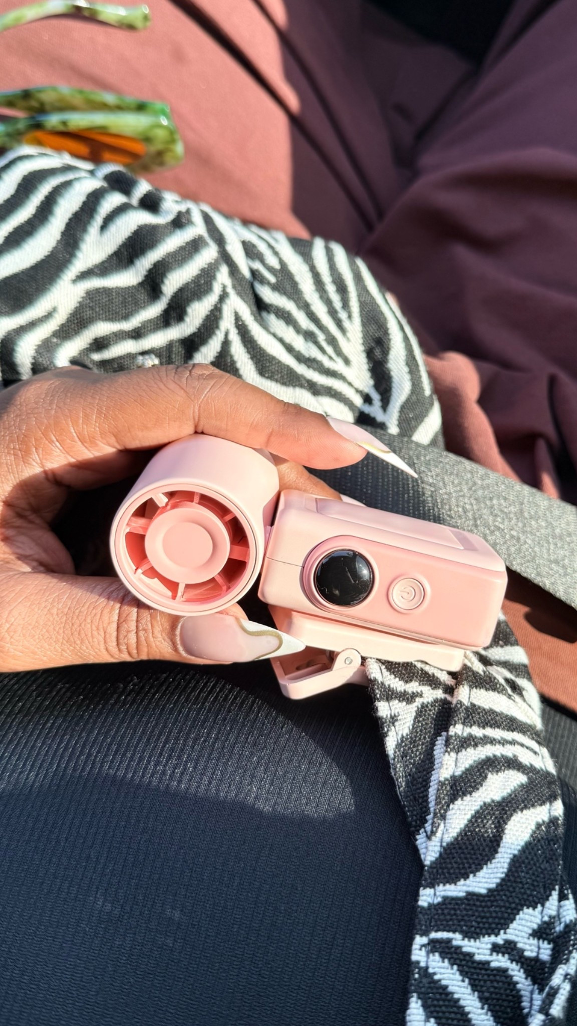 Clipping the fan to your bag is so genius and it’s perfect for the summer!

#LTKSeasonal #LTKOver40 #LTKBeauty