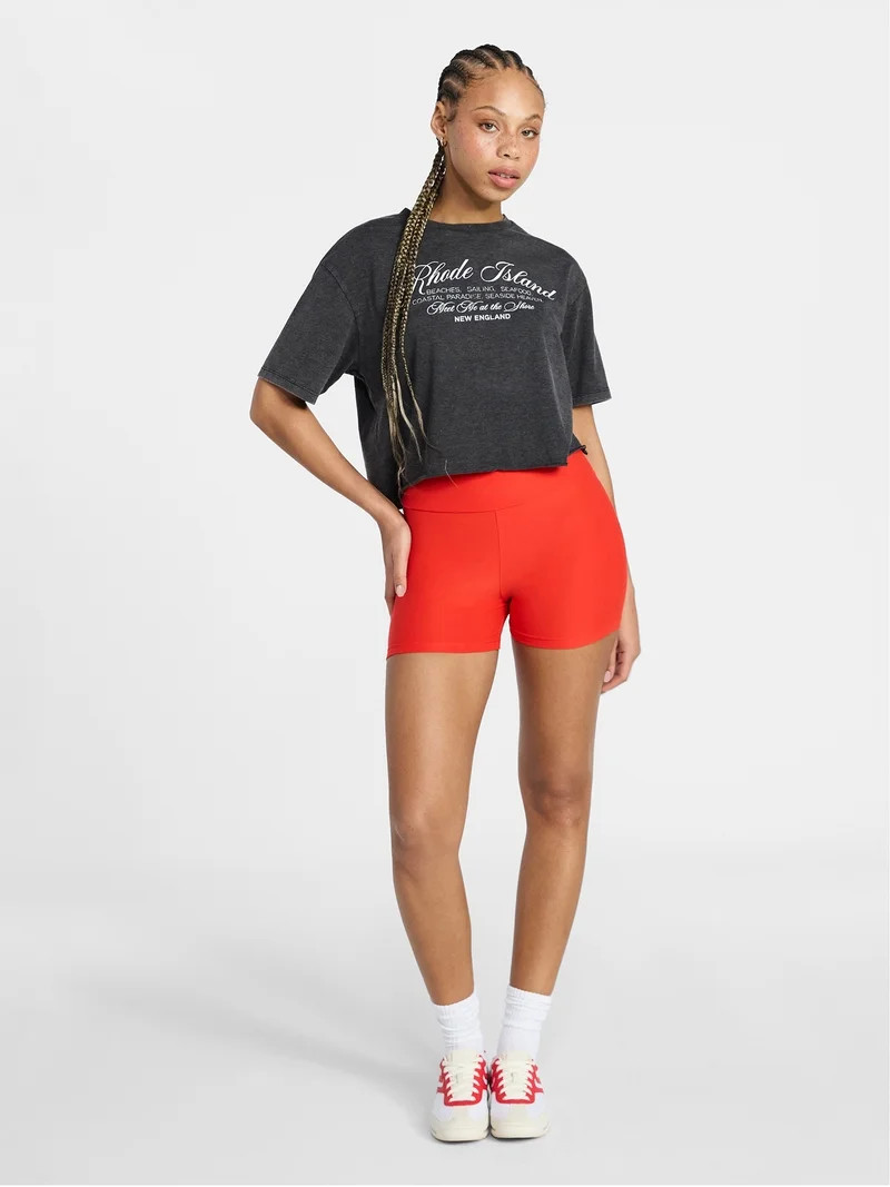 No Boundaries Shorty Shorts, Women's XXS/XS-XXL/1X | Walmart (US)