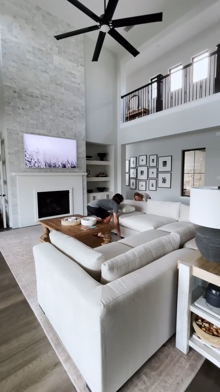 Restoration Hardware look for less sectional couch from Wayfair! It is sooo good. We have it in both colors!

#LTKHome #LTKFindsUnder100 #LTKSaleAlert