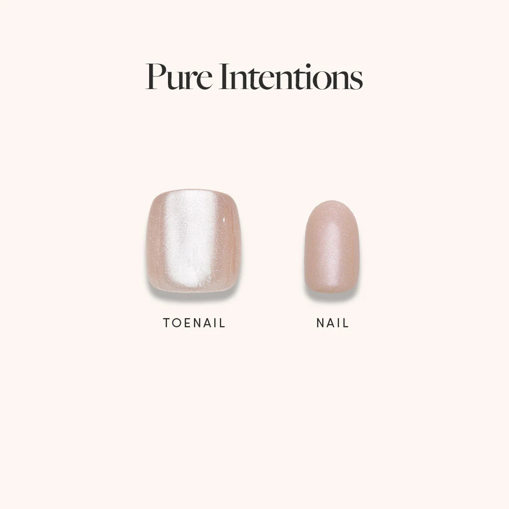 Pure Intentions Mani Pedi | Glamnetic