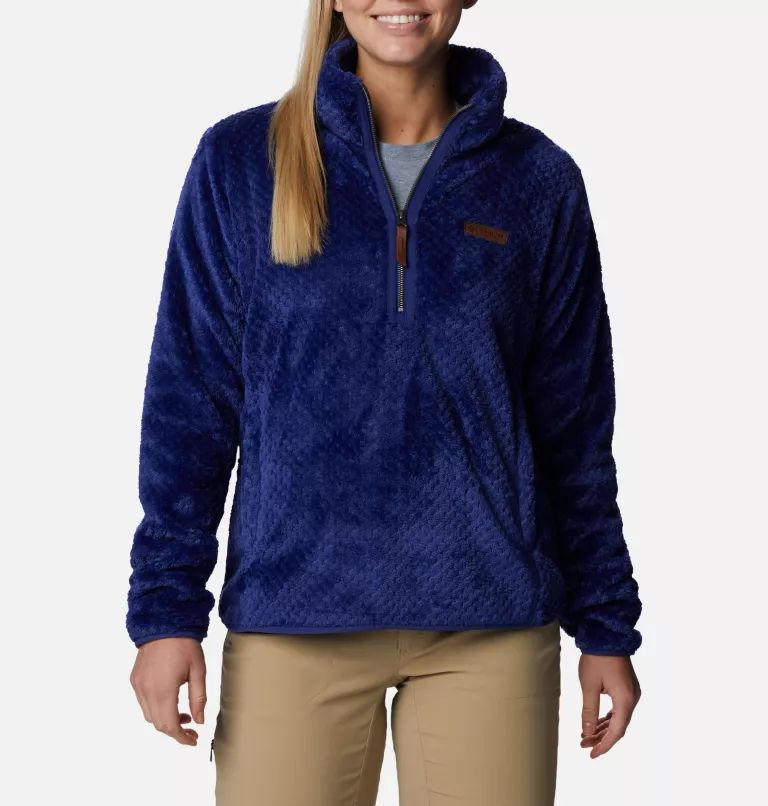 Women's Fire Side™ Quarter Zip Sherpa Fleece | Columbia Sportswear