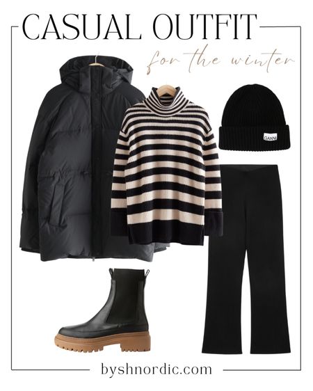 Classic black outfit for the winter!
#winteroutfitinspo #casualstyle #cosyfashion #fashionfinds

#LTKSeasonal #LTKstyletip #LTKFind