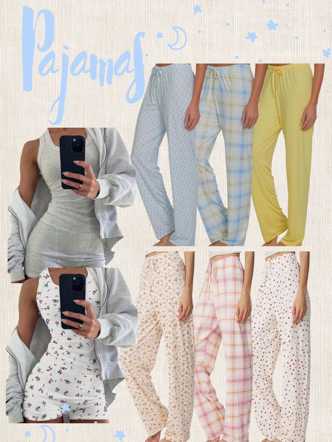 Amazon pajamas for spring ☁️

#LTKgrwm #LTKdayinmylife #LTKselfcare