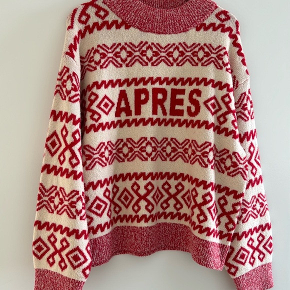 Target apres viral Christmas sweater size XL | Poshmark