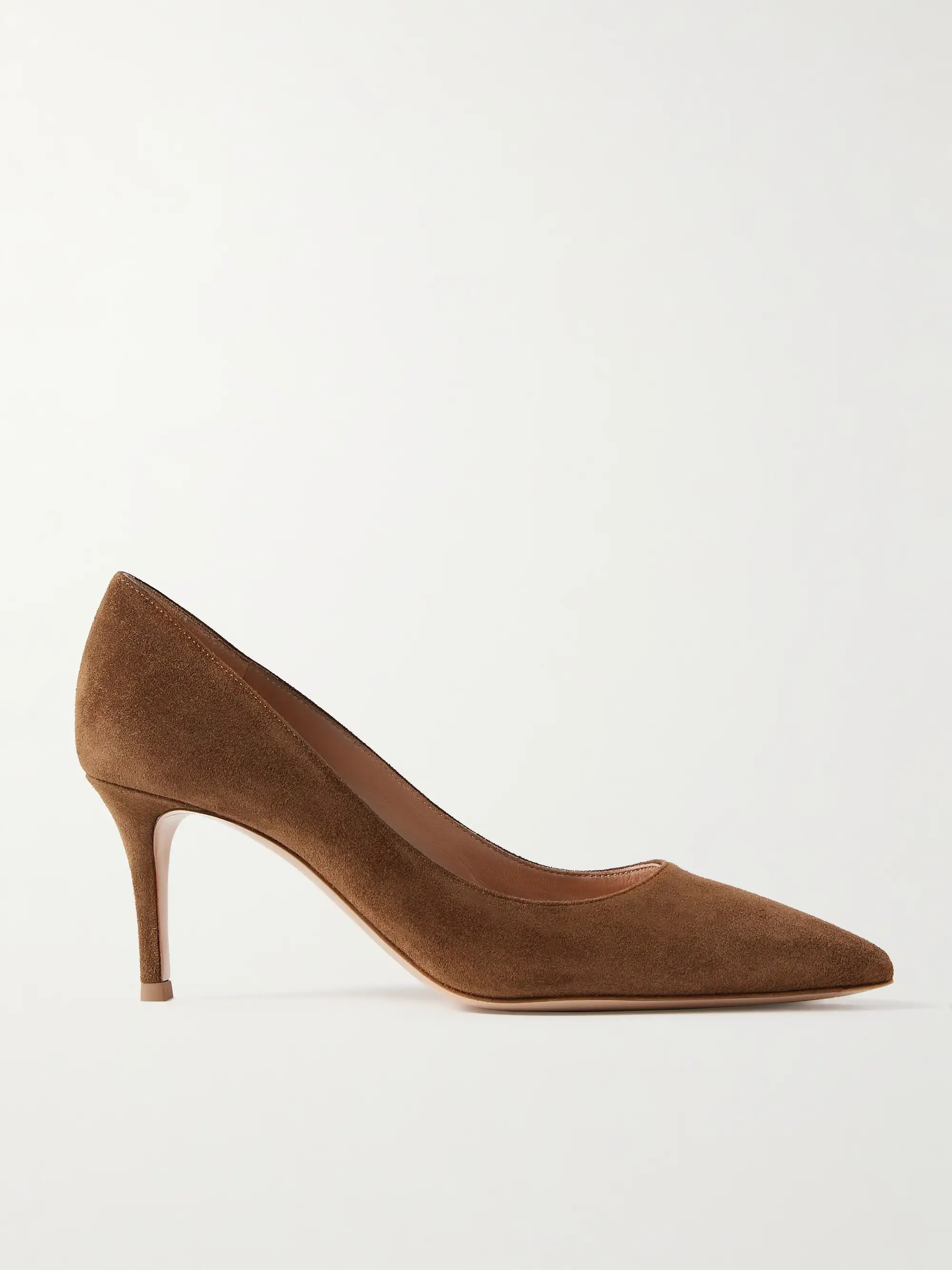 Gianvito 70 suede pumps | NET-A-PORTER (US)