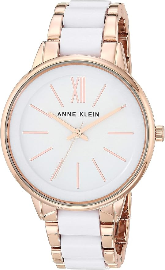 Anne Klein Women's Resin Bracelet Dress Watch | Amazon (US)