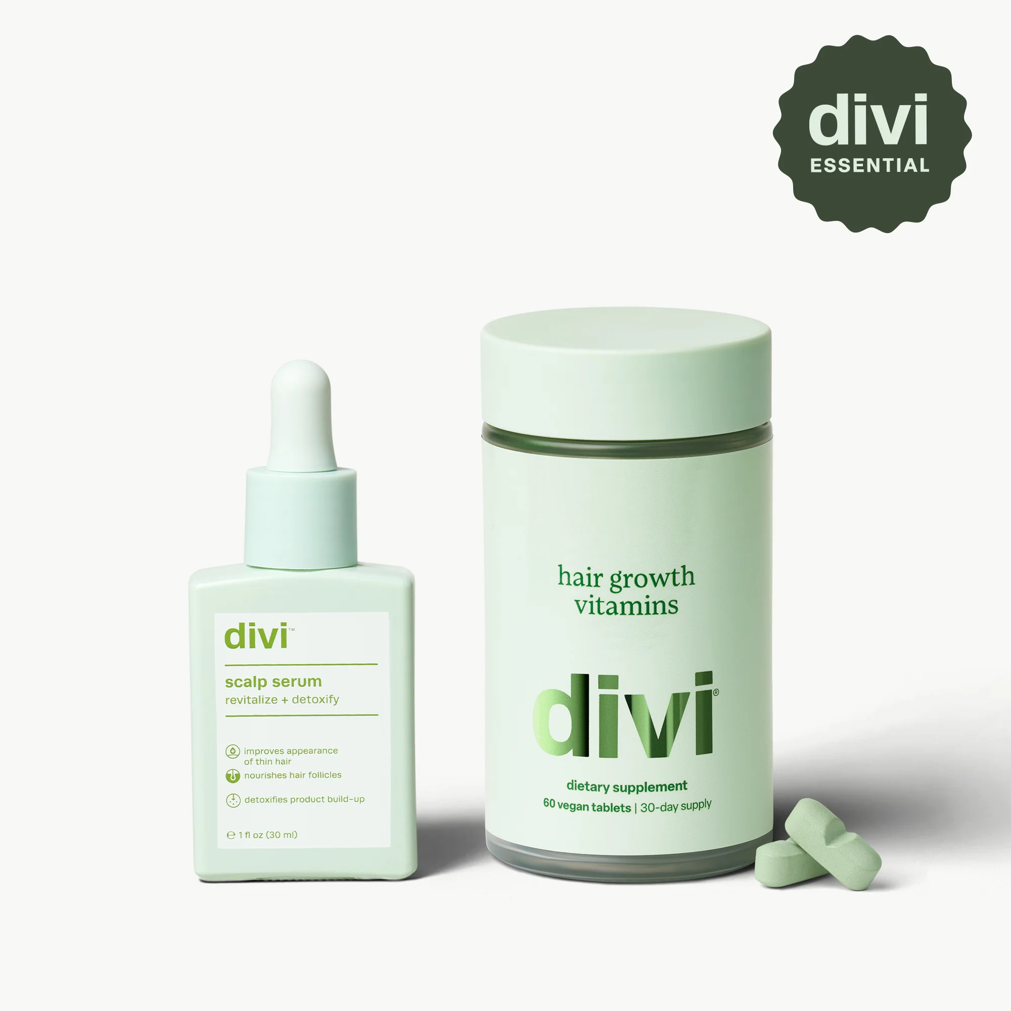Divi Growth Care™ System | Inside-Out Care for Thinning Hair | Divi Official LLC