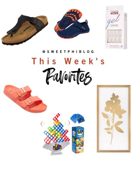 This weeks favorites include summer sandals, home decor, a fun family game and more! ☀️

#LTKswim #LTKSeasonal #LTKunder50