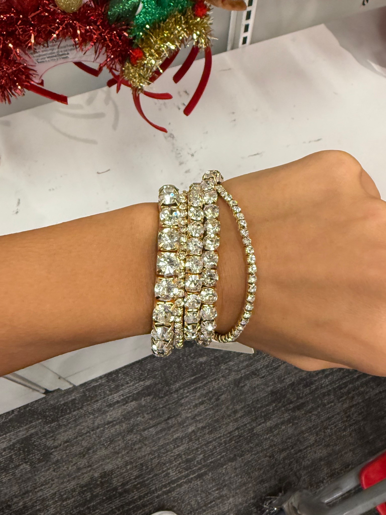 I will prob go back and buy these bracelets! They were so sparkly, perfect for the holidays!

Target vrckets, target Christmas, Christmas outfit, target Christmas outfit, holiday outfit 

#LTKHoliday #LTKStyleTip #LTKSeasonal