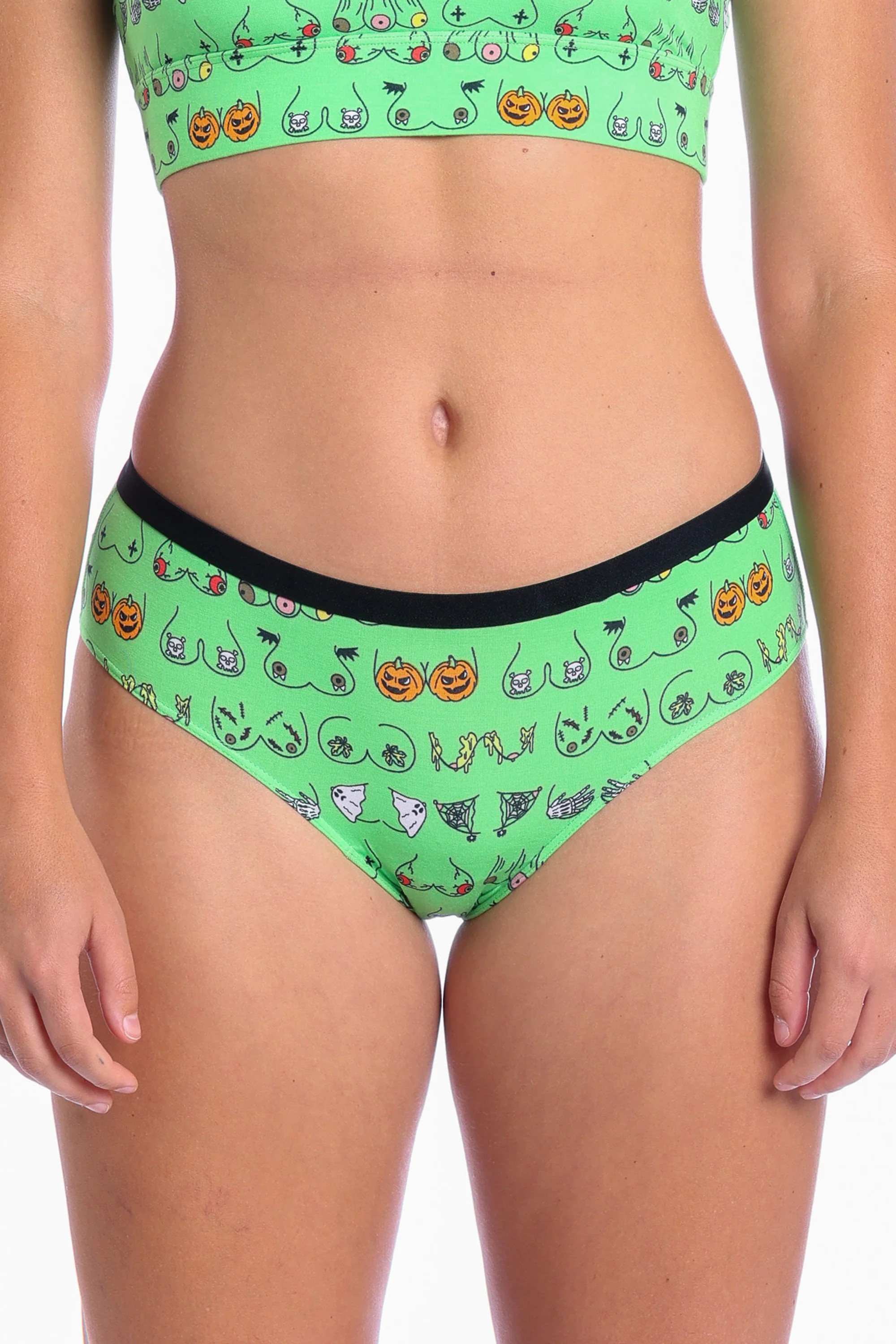 Halloween Bust Cheeky Underwear | Shinesty