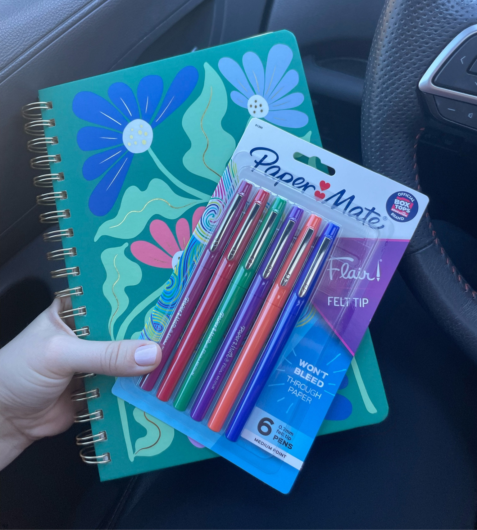 Sitting in car pool and about to plan my goals for the new year. Nothing better than a brand new notebook and some colorful pens 😂🤩 New Year’s resolutions are good for a little refresh 

#LTKFamily #LTKWatchNow #LTKActive