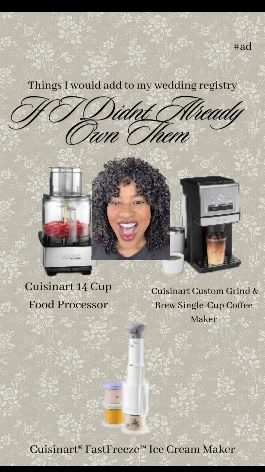 #ad Things I would add to my wedding registry if I didn't already own them!!
#cuisinart
#aworkofcuisinart #TargetPartner #Target
@Target @Cuisinart

#LTKWedding