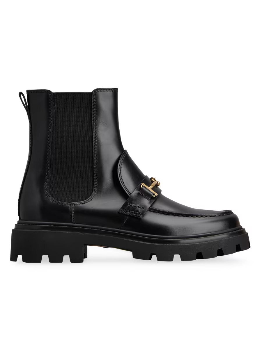 Leather Combat Boots | Saks Fifth Avenue