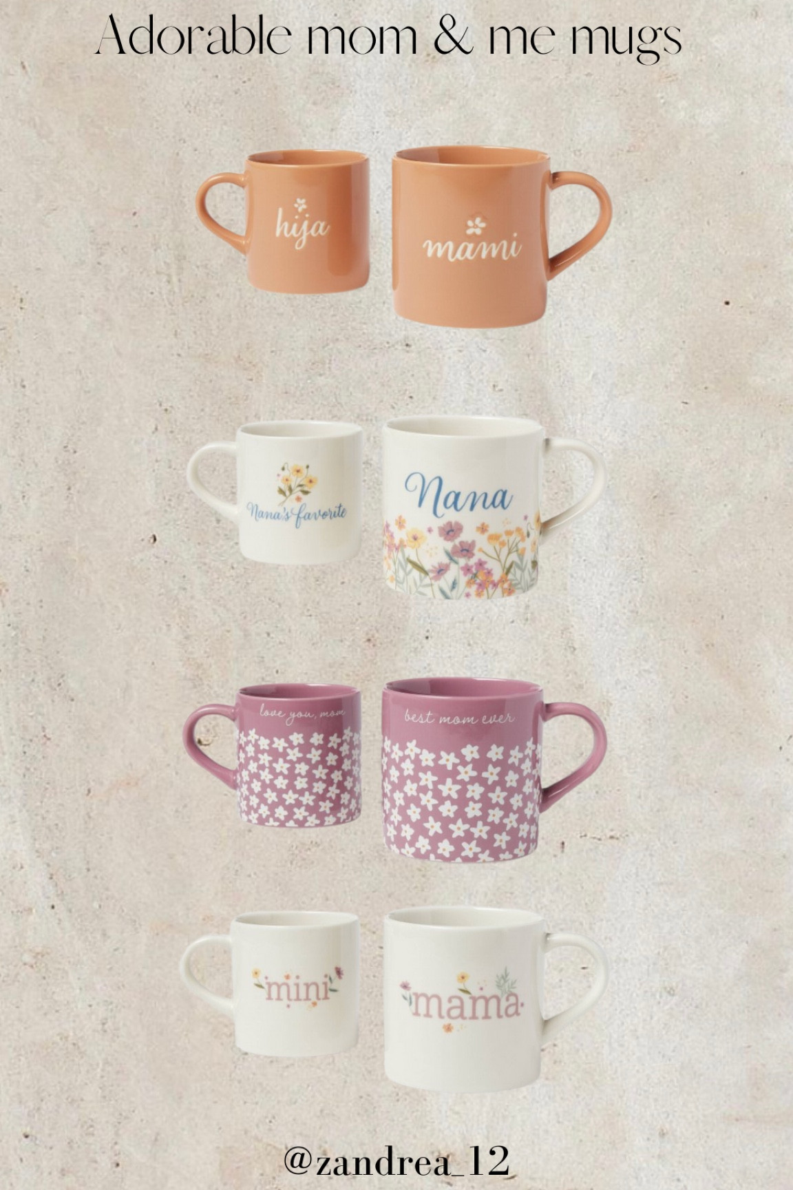 how cute are these!?!? i’ve bought two of the sets so far😍😍 
more mugs below! 

#target #mothersday #mom 

#LTKGiftGuide #LTKFind #LTKSeasonal