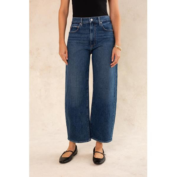 Ariella Ankle Barrel Leg Jean in Soundcheck | South Moon Under
