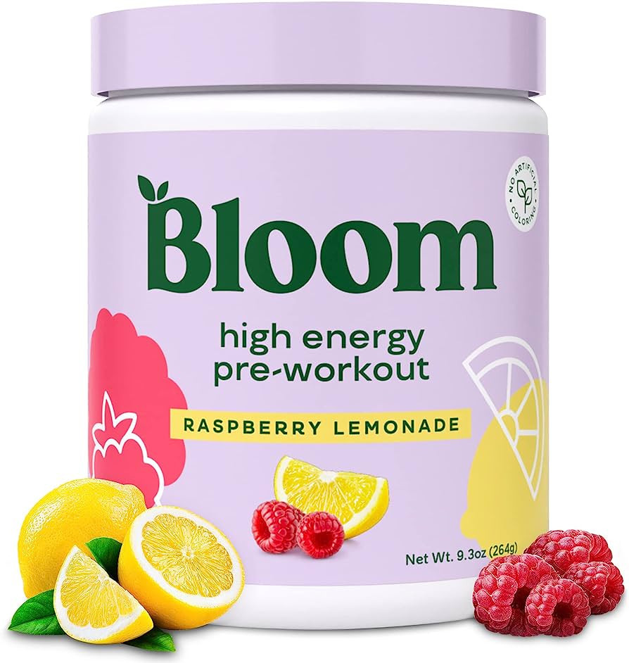 Bloom Nutrition Pre Workout Powder, Amino Energy with Beta Alanine, Ginseng & L Tyrosine, Natural... | Amazon (US)