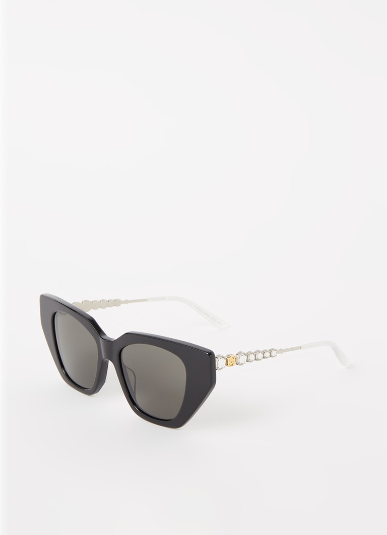 Gucci Zonnebril GG0641S • Zwart • de Bijenkorf | De Bijenkorf (NL)