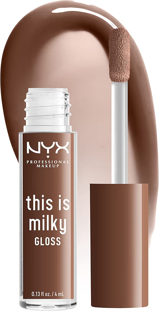 NYX PROFESSIONAL MAKEUP This Is Milky Gloss, Vegan Lip Gloss, 12 Hour Hydration - Milk The Coco (... | Amazon (US)