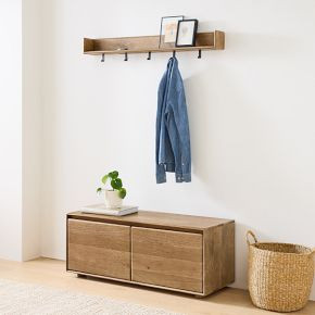 Anton Shelf w/ Hooks (44") | West Elm (US)