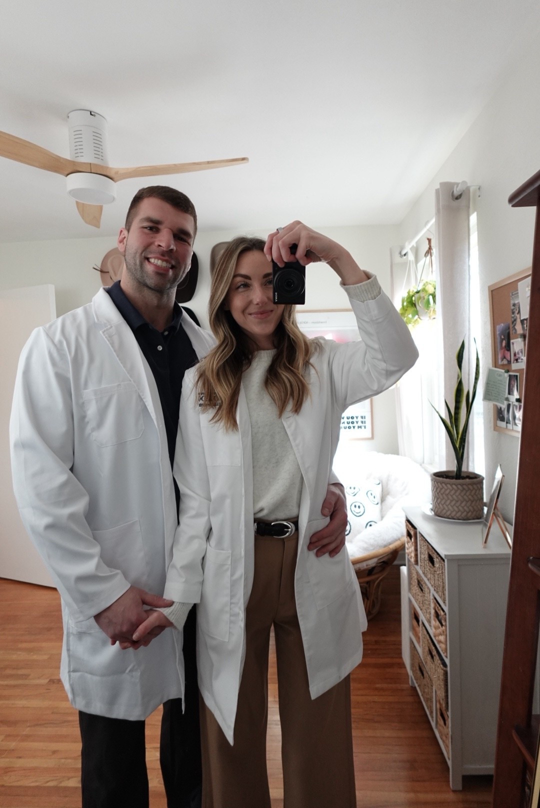 White coat season with my favorite person 🩺🤍

#LTKTall #LTKootd #LTKWorkwear