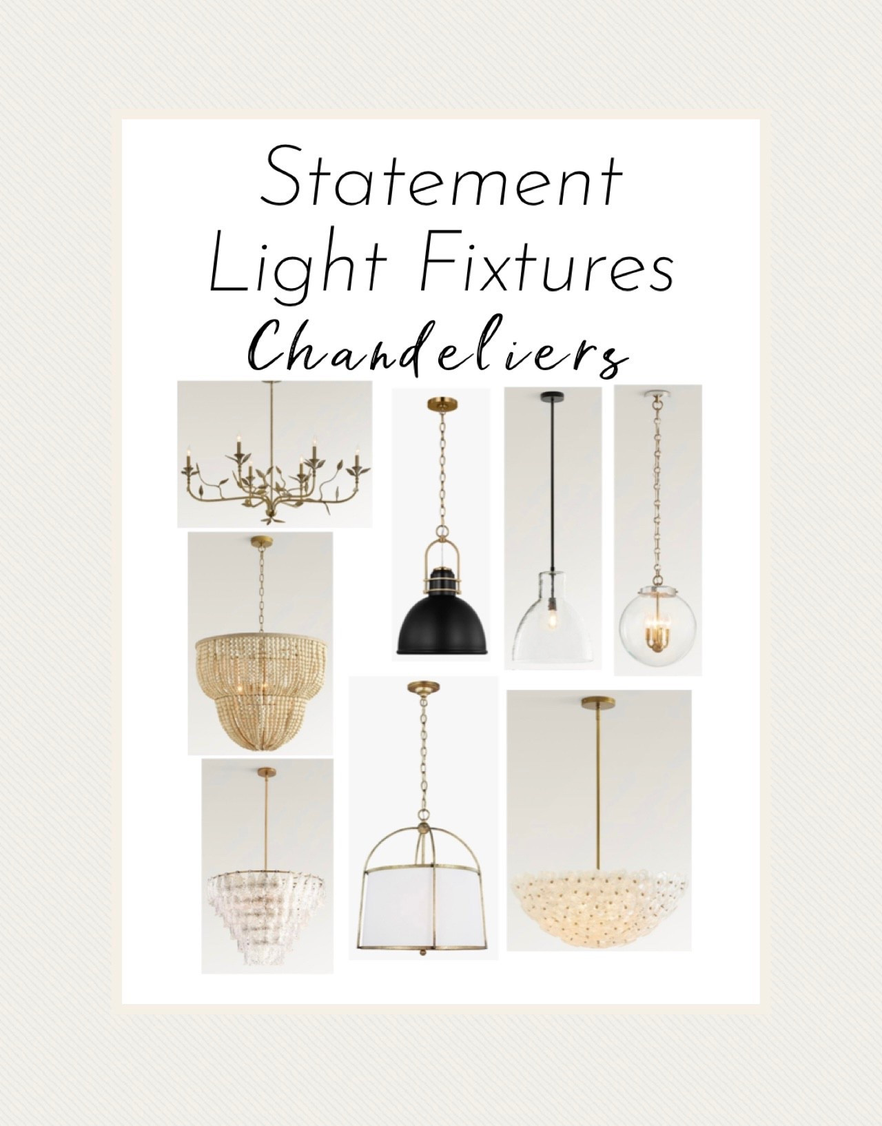 Gorgeous light fixtures for your home 🏡 

#LTKHoliday #LTKSeasonal #LTKHome