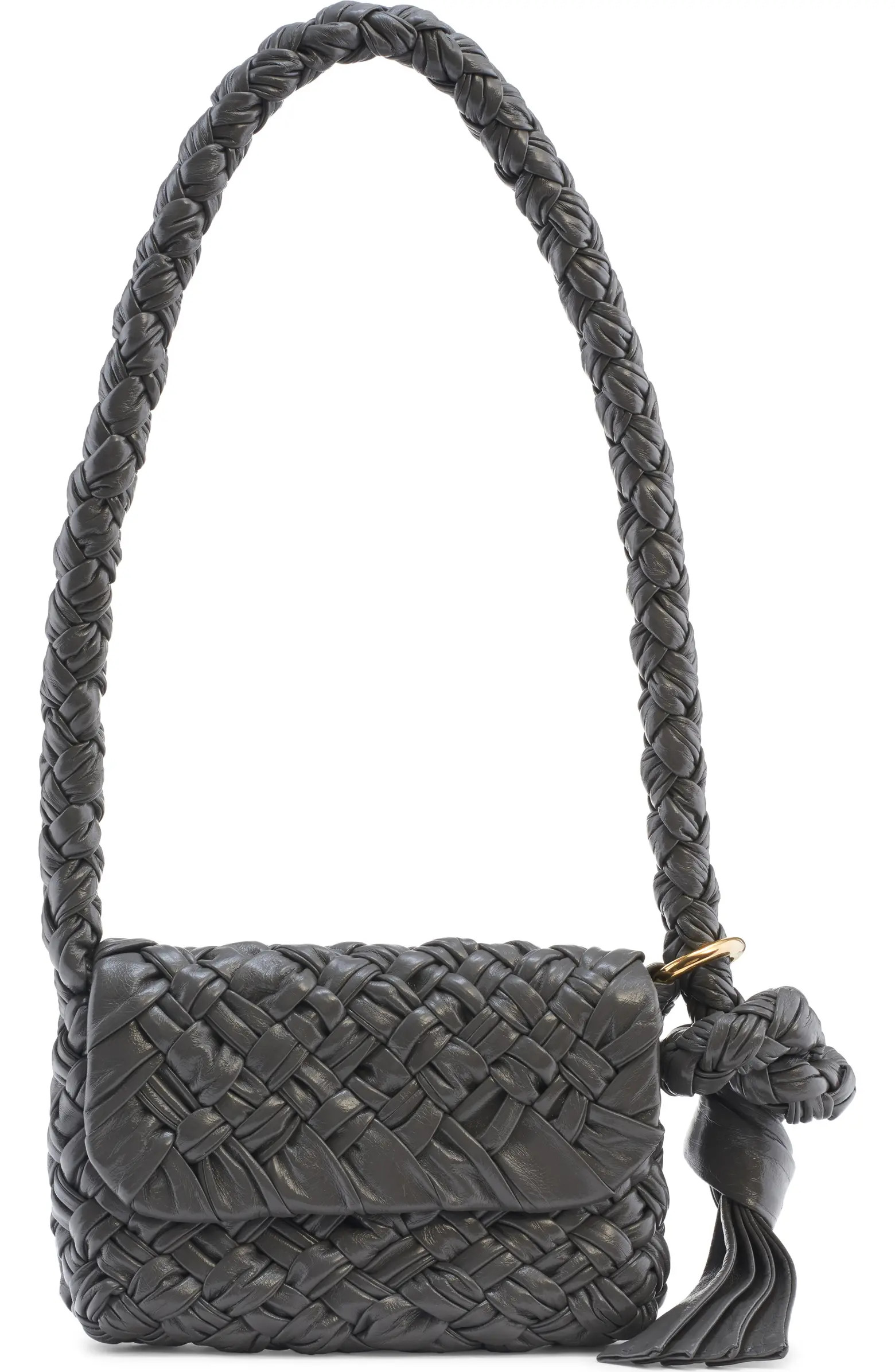 Kalimero Intrecciato Leather Shoulder Bag | Nordstrom
