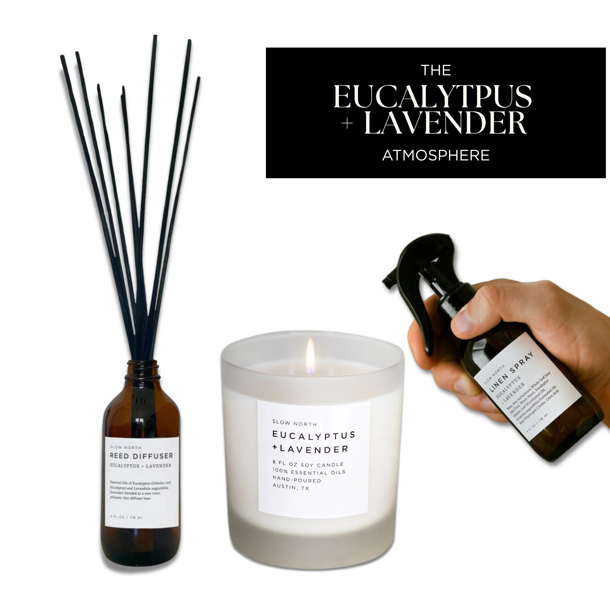Eucalyptus + Lavender Atmosphere | Slow North