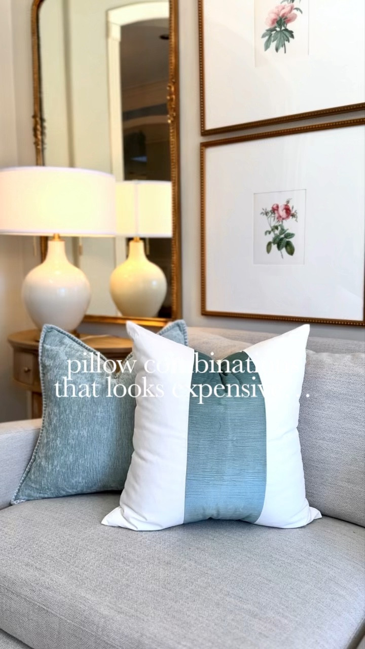 Pillows that look expensive that are actually Amazon!! this is such a beautiful and affordable pillow combination

#LTKHome #LTKFindsUnder100 #LTKFindsUnder50