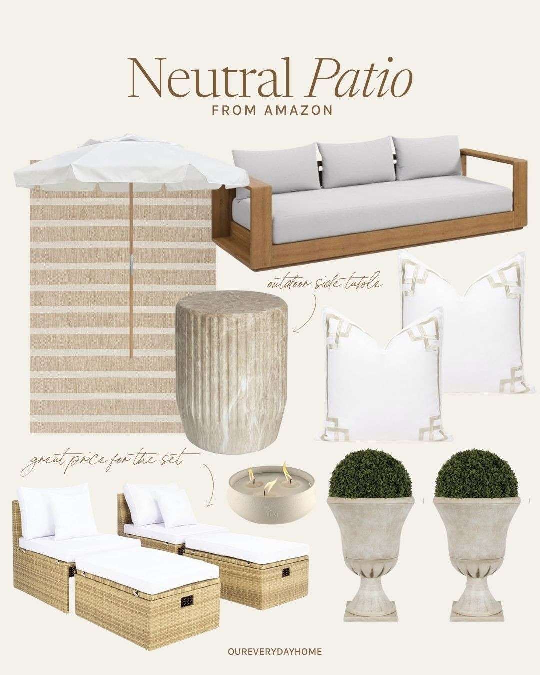 It's time to get the patio dusted off for spring weather! 

 

 #LTKSeasonal #LTKHome