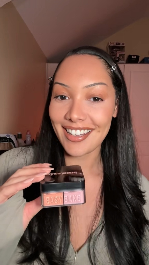 testing the new Huda beauty easy bake duo 🩷 honest review 

#LTKbeauty #LTKuk