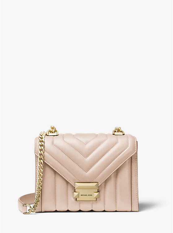 Whitney Small Quilted Leather Convertible Shoulder Bag | Michael Kors US