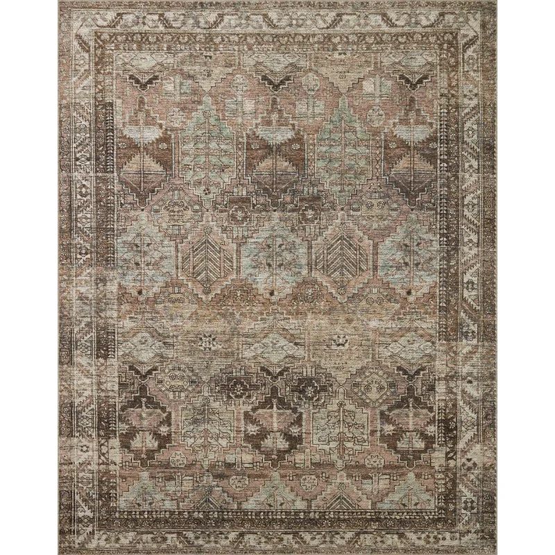 Billie Oriental Clay/Sage Area Rug | Wayfair North America