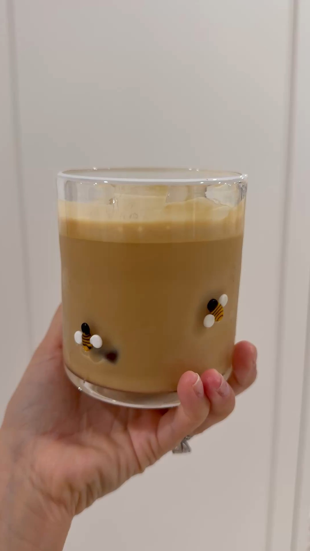 The cutest glasses with all different kinds of symbols! Made it for my ice coffee but can be used for any drink! Cheers. #cupobsesssion #coffeecup #icecoffee 

#LTKdayinmylife #LTKmomlife #LTKHome