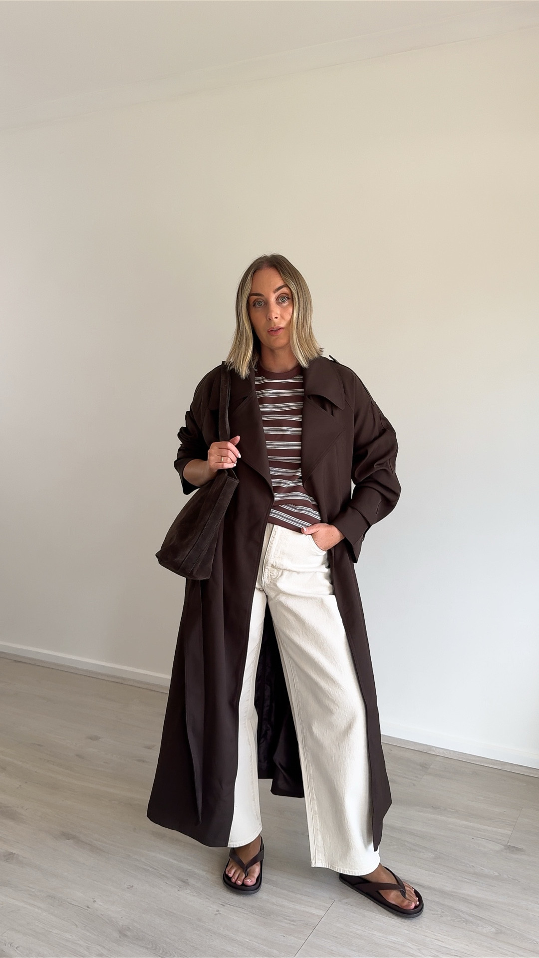 Outfit 1 
Piper stripe knit polo - size 8
Amber barrel vogue jeans - size 26 (usual size) 

Outfit 2
Keir oversized merino cashmere blend polo - size 6
Amber barrel resonate jeans - size 26 (usual size)

Outfit 3
Stripe T-shirt - size 8
Karise relaxed trench coat - size 6
Gigi barrel jeans - size 26 (usual size)

#LTKstyletip #LTKaustralia #LTKautumn