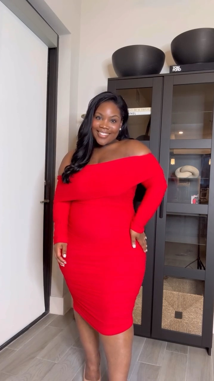 The perfect date night dress! It’s so flattering and definitely curvy girl approved ! 

#LTKMidsize #LTKGiftGuide #LTKPlusSize