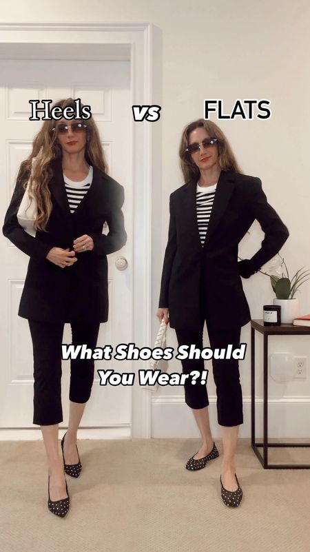 Heels or flat? Here’s 3 summer trends and how to style them! 
Capri pants- mesh slippers or heels 
Wide leg jeans- loafers or wedge sandals
Crochet dress- toe ring hug sandals and espadrilles 

#LTKShoeCrush #LTKVideo #LTKFindsUnder100