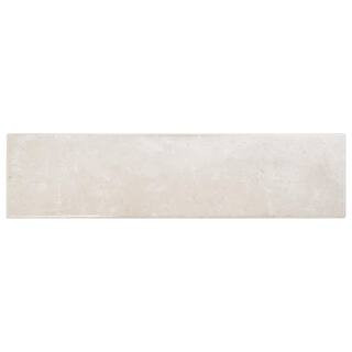 Daltile LuxeCraft Arteko Antique White 3 in. x 12 in. Glazed Ceramic Wall Tile Sample | The Home Depot