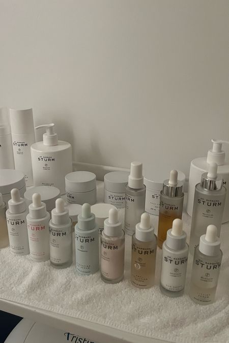Post Sturm facial 🤍 

Linking my latest routine, this brand is $$ but it really works. I notice such a difference in my skin when these are used religiously.

AM
1. Cleanser
2. Hyaluronic Acid
3. Face Cream Light
4. Glow Drop
** spf I use another brand

PM
1. Cleanser
2. Night Serum
3. Anti aging night cream

** I use this mask 1-2x weekly. 

#LTKbeauty #LTKeurope
