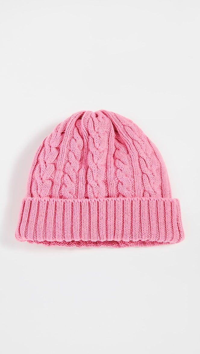 Cable Knit Cashmere Beanie | Shopbop