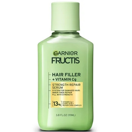 Garnier Fructis Hair Filler Strength Repair Serum for Weak Damaged Hair 3.75 fl oz | Walmart (US)