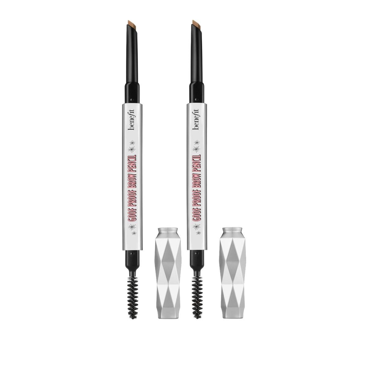 Benefit Cosmetics Goof Proof Shade 3 Medium Brow Pencil Duo - 8920932 | HSN | HSN