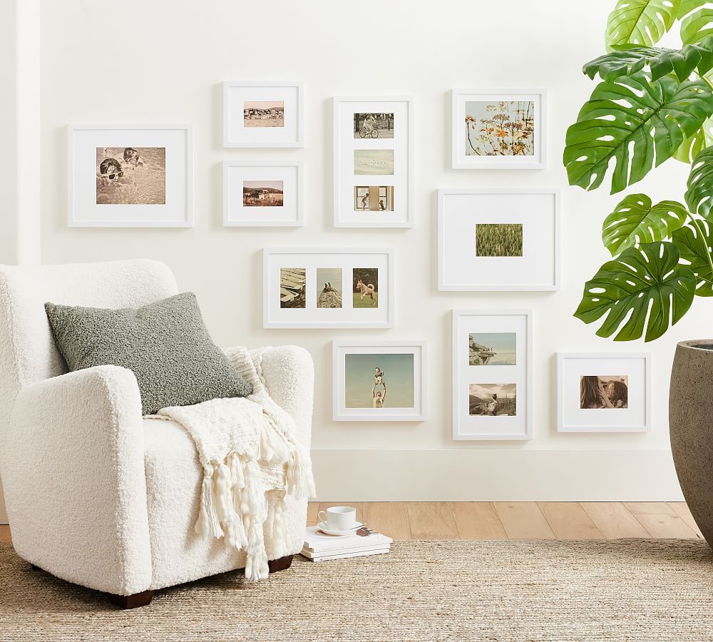 10-Piece Wood Gallery Frame Set | Pottery Barn (US)