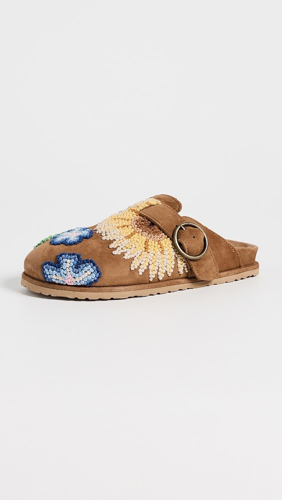 Laidback London Drift French Knot Mules | Shopbop | Shopbop