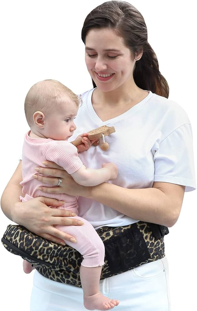 Baby Hip Seat Carrier, Stylish Hip Seat Baby Carrier for Newborns to 8-66 lbs Toddlers, Various P... | Amazon (US)